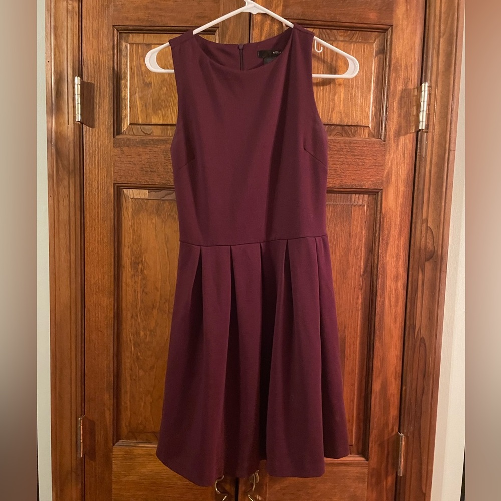 Maroon Aqua Brand Dress Size Small